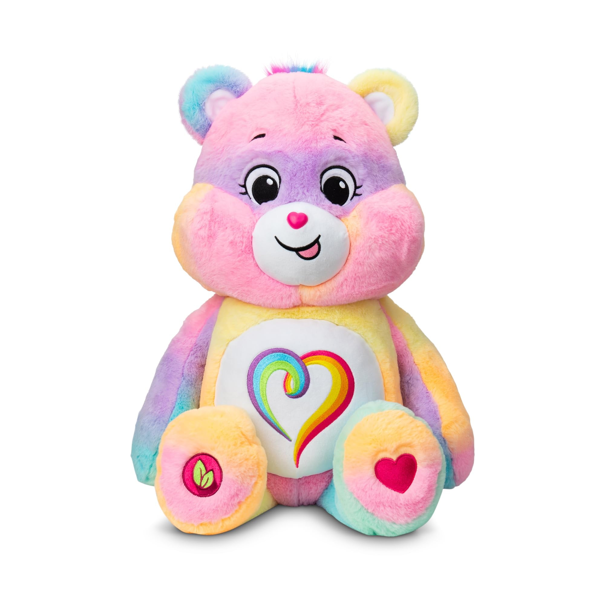 Basic Fun Care Bears Jumbo Togetherness Bear Plush 60cm, Soft, Huggable Collectible Toy, Gian
