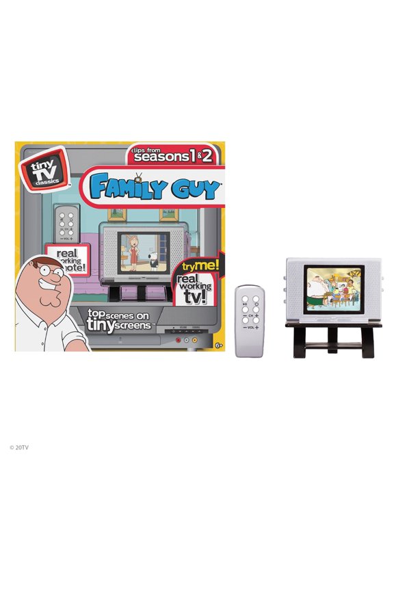, Collectible Family Guy Edition Real Working TV with Remote Electronic Learning Systems, Children Ages 6 and up