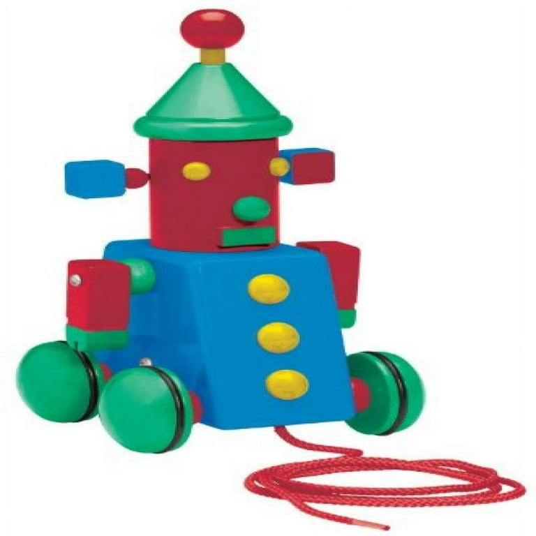 Basic Fun David Kirk Space Robot Pull Toy - Walmart.com