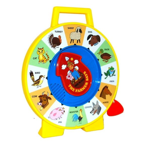 Basic Fun Fisher Price The Farmer Says See 'N Say Classic Toys Electronic Learning Systems