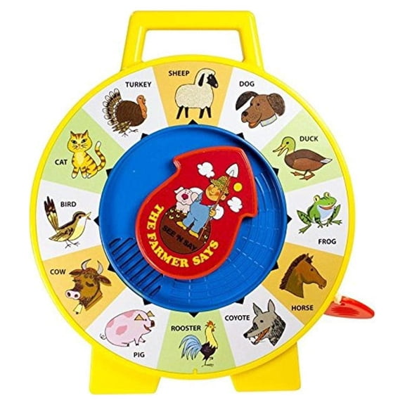Basic Fun Fisher Price The Farmer Says See 'N Say Classic Toys Electronic Learning Systems