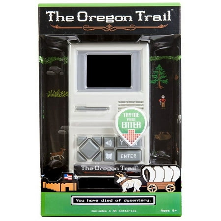 Basic Fun! The Oregon Trail Electronic Handheld Game