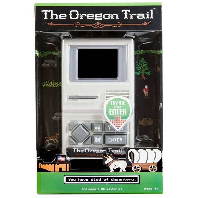 Basic Fun! The Oregon Trail Electronic Handheld Game