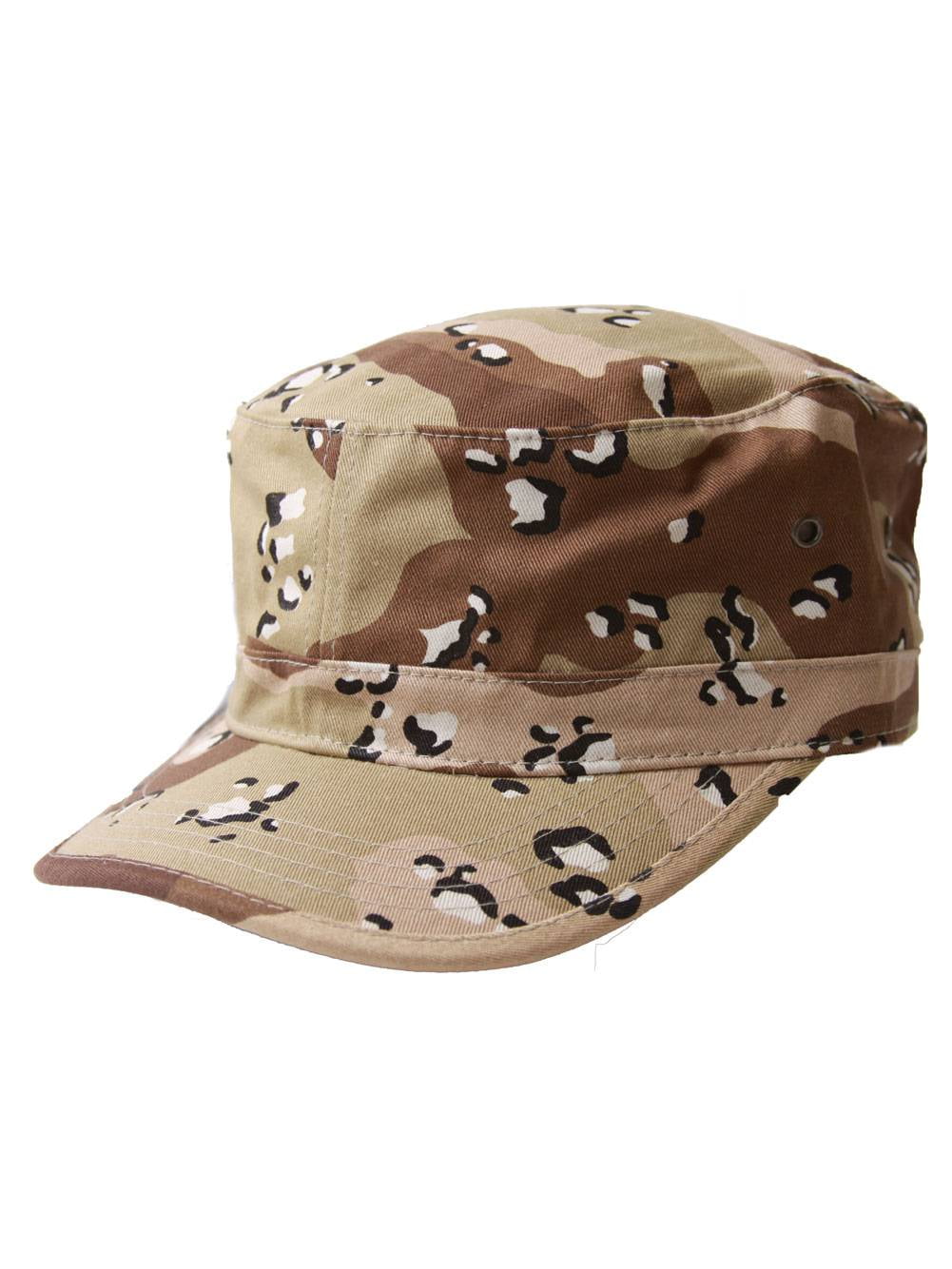 Basic GI Cadet Caps - Military Inspired Washed Cotton Hat With Hook & Loop Closure
