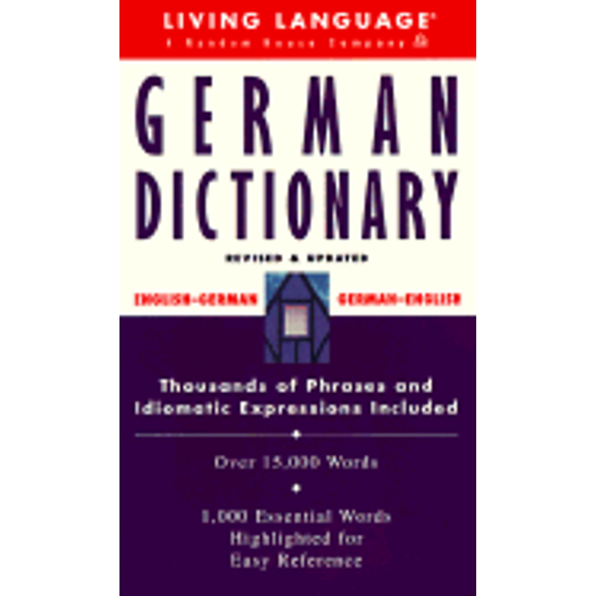 Pre-Owned Basic German Dictionary: German-English, English-German (Mass ...