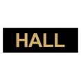 thumbnail image 1 of Basic Hall Sign (Black /Gold) - Small, 1 of 5