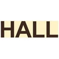 thumbnail image 1 of Basic Hall Sign (Ivory/Dark Brown) - Small, 1 of 5