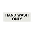 thumbnail image 1 of Basic Hand Wash Only Sign (Lt Gray) - Medium, 1 of 5