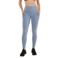 thumbnail image 1 of Women’s High Waist Tummy Control Butt Lifting Legging, Moisture Wicking Activewear, 1 of 7