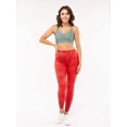 thumbnail image 1 of Women’s High-Waist Tummy Control Butt Lifting Legging, Moisture-Wicking Activewear, 1 of 11