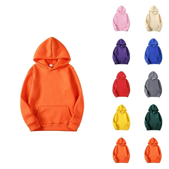 Basic Hoodies for Men 2025 Long Sleeve Hooded Sweatshirt with Pockets Fall Winter Pullover Hoodie Mens Hoodies