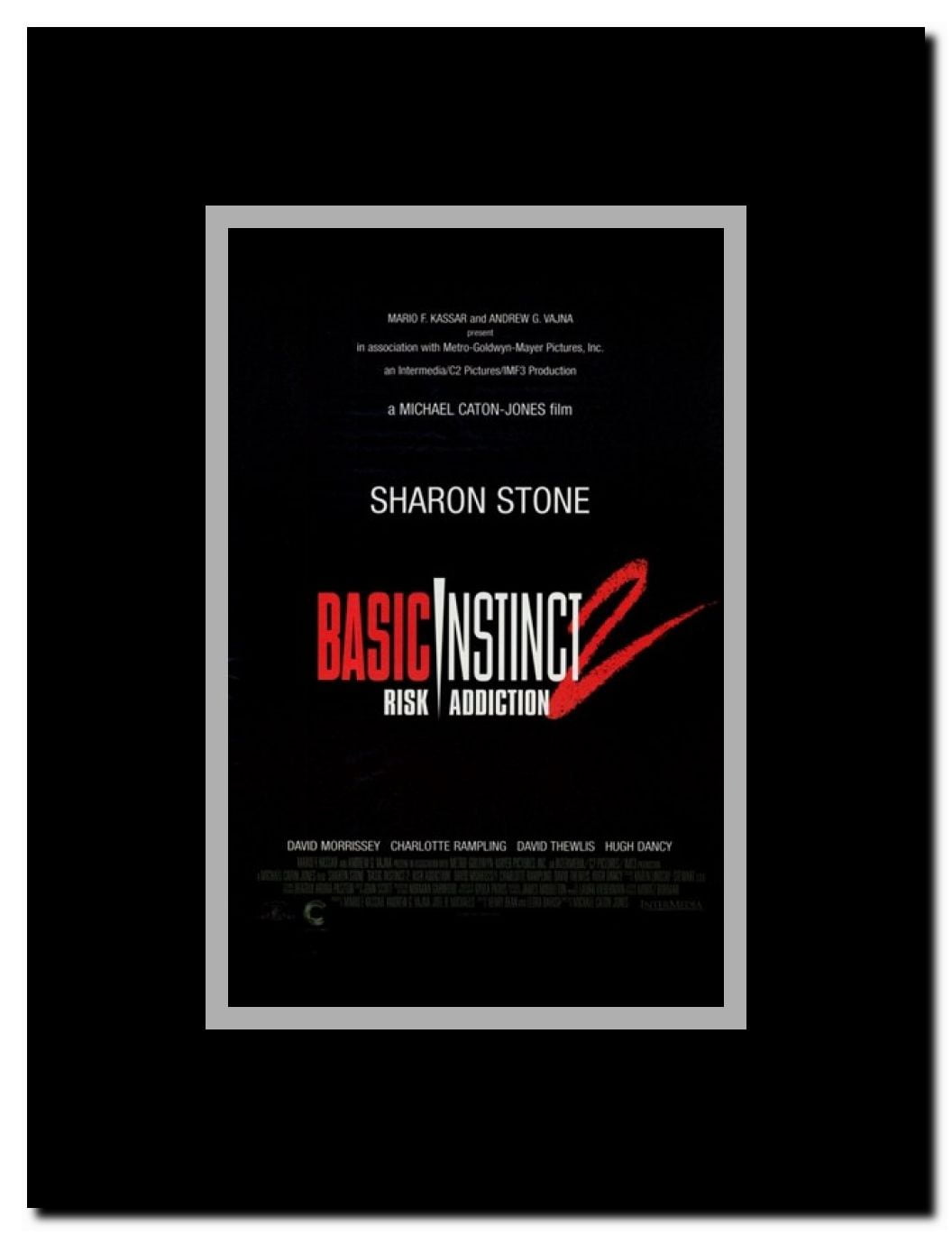 Basic Instinct 2: Risk Addiction Framed Movie Poster