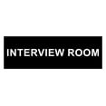 thumbnail image 1 of Basic Interview Room Sign (Black) - Medium, 1 of 5