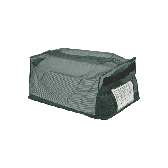 19" X 10" X 10" Soft Clear (Mesh Panel ) Storage Box- 1 Count - Basic LTD