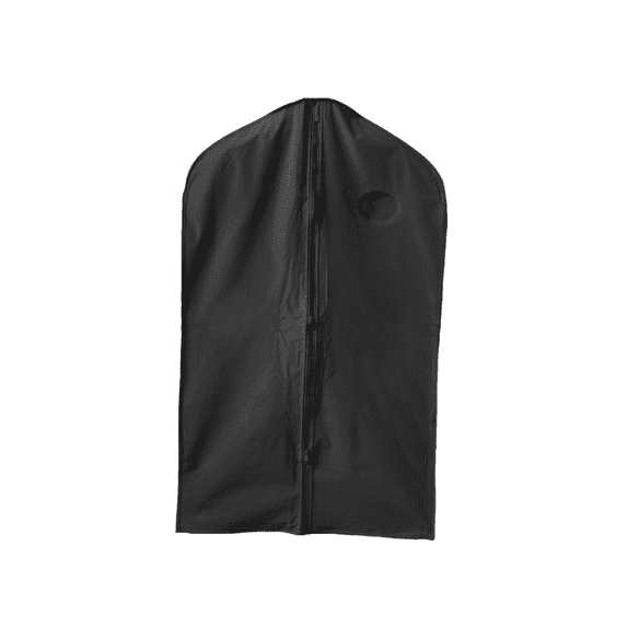 54'' Waterproof Black Vinyl Garment Bag, 1 Count - Basic LTD