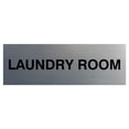 thumbnail image 1 of Basic Laundry Room Door / Wall Sign - Silver - Small, 1 of 5