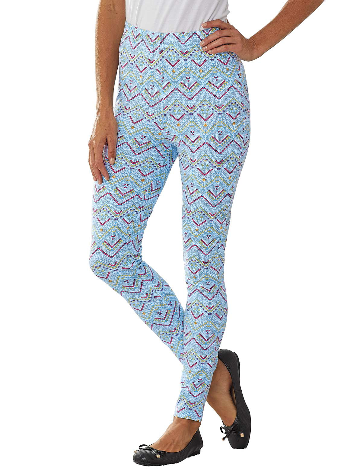 Basic Leggings In Solids & Prints by Easy Essentials 