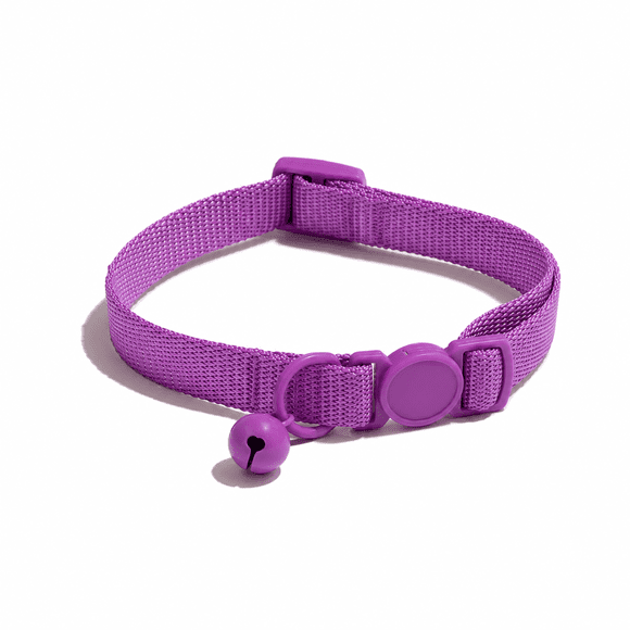 Vibrant Life Break-Away Adjustable Cat Collar, Lilac