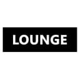thumbnail image 1 of Basic Lounge Sign (Black) - Small, 1 of 5