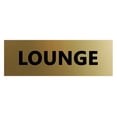 thumbnail image 1 of Basic Lounge Sign (Brushed Gold) - Large, 1 of 5