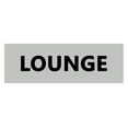 thumbnail image 1 of Basic Lounge Sign (Lt Gray) - Small, 1 of 5