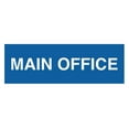 thumbnail image 1 of Basic Main Office Sign (Blue) - Large, 1 of 5