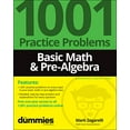 thumbnail image 1 of Pre-Owned Basic Math & Pre-Algebra: 1001 Practice Problems For Dummies (+ Free Online Practice) Paperback, 1 of 1