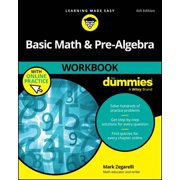 Basic Math & Pre-Algebra Workbook for Dummies, Paperback