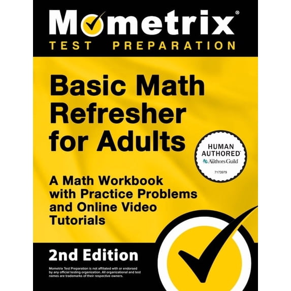 Basic Math Refresher for Adults - A Math Workbook with Practice ...