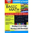 thumbnail image 1 of Basic Math Tutor Dividing 2,3, & 4 Digit Numbers With Remainder, 1 of 2