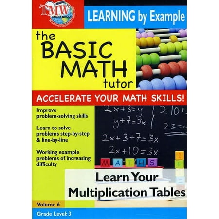 The Basic Math Tutor: Learn Your Multiplication Tables
