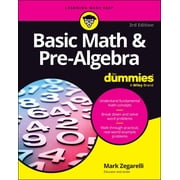 Basic Math & Pre-Algebra for Dummies, Paperback