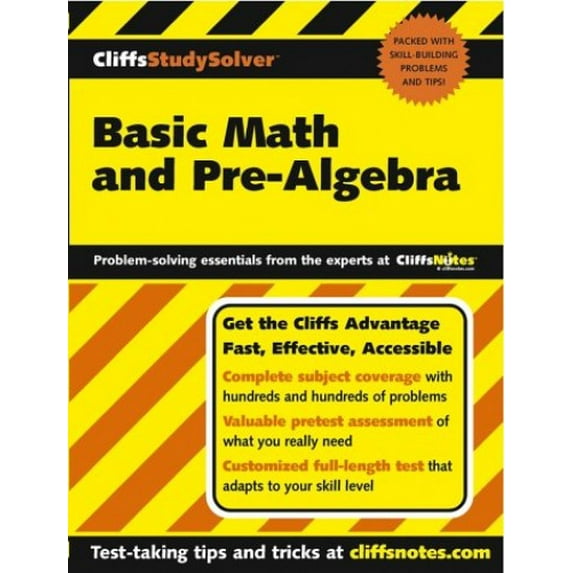 Pre-Owned Basic Math and Pre-Algebra (Paperback) 0764537644 9780764537646