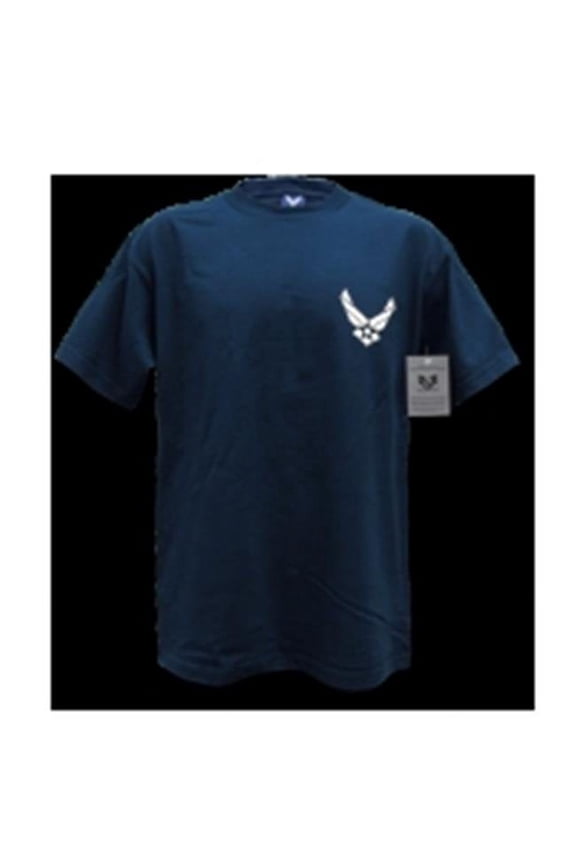 Basic Military T-Shirt, Air Force, Navy, Large