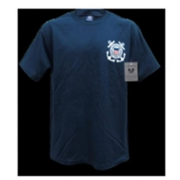 Basic Military T-Shirt, Coast Guard, Navy, Extra Large