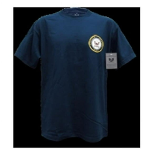Basic Military T-Shirt, Navy, Navy, 2X