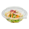 thumbnail image 1 of Basic Nature Round Clear PLA Plastic Lid - Fits 8 oz To Go Bowl, Compostable - 500 count box, 1 of 3