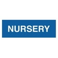 thumbnail image 1 of Basic Nursery Sign (Blue) - Medium, 1 of 5