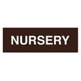 thumbnail image 1 of Basic Nursery Sign (Dark Brown) - Medium, 1 of 5