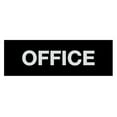 thumbnail image 1 of Basic Office Sign (Black / Silver) - Small, 1 of 5