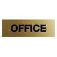 thumbnail image 1 of Basic Office Sign (Brushed Gold) - Small, 1 of 5
