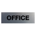 thumbnail image 1 of Basic Office Sign (Brushed Silver) - Large, 1 of 5