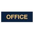 thumbnail image 1 of Basic Office Sign (Navy Blue/Gold) - Small, 1 of 5