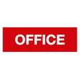 thumbnail image 1 of Basic Office Sign (Red) - Small, 1 of 5