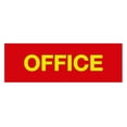 thumbnail image 1 of Basic Office Sign (Red/Yellow) - Small, 1 of 5