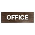 thumbnail image 1 of Basic Office Sign (Walnut) - Medium, 1 of 5