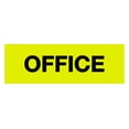 thumbnail image 1 of Basic Office Sign (Yellow / Black) - Large, 1 of 5