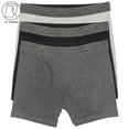 Basic Outfitter's Mens Open Fly Boxer Brief 3 Pack