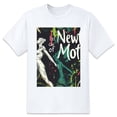 thumbnail image 1 of Basic Oversize Tees For WomenLetter Loose Boyfriend Shirts Casual Blouse round neck, 1 of 5