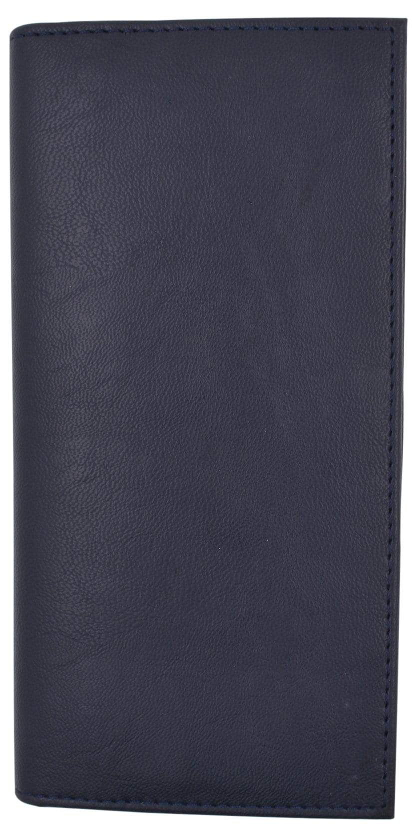 Basic PU Leather Blue Checkbook Covers - Walmart.com